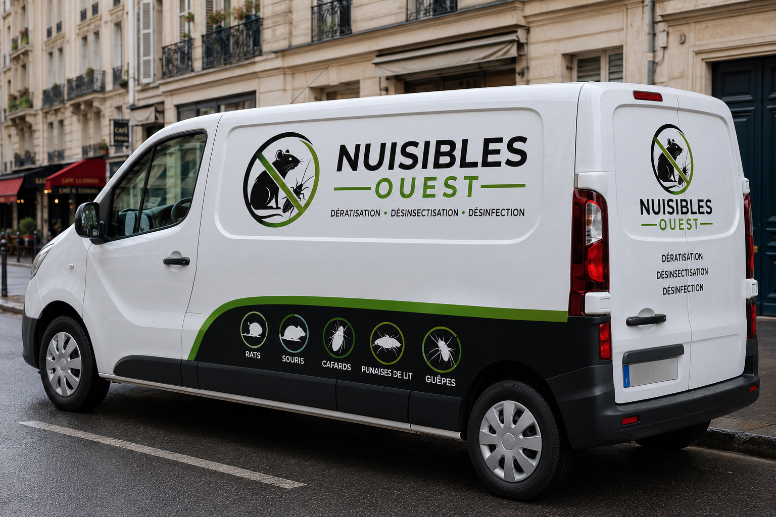 Camion Nuisibles Ouest — dératisation, désinsectisation, désinfection